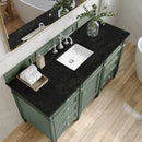 James Martin Brittany 60" Single Bathroom Vanity, Smokey Celadon