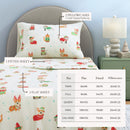 Turkish Cotton Christmas Flannel Sheet - Whittaker Collection by Great Bay Home