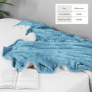 Velvet Plush Sherpa Bed Blanket - Sherpa Fleece Collection by Great Bay Home
