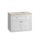 James Martin Chicago 36" Single Bathroom Vanity, Glossy White
