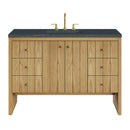 James Martin Hudson 48" Single Bathroom Vanity, Light Natural Oak