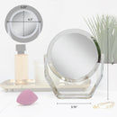 Makeup Mirror with Magnification & Swivel