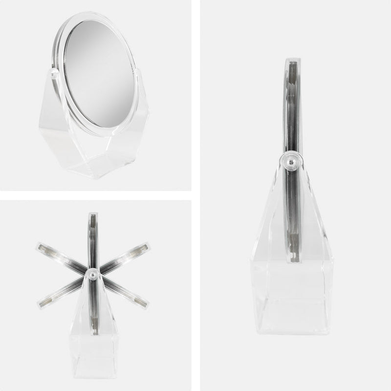 Makeup Mirror with Magnification & Swivel