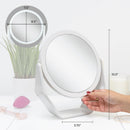 Makeup Mirror with Magnification & Swivel