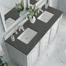 James Martin Bristol 60" Double Bathroom Vanity, Bright White
