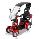Zvg 600W 60V/20AH Four-Wheel Electric Elderly Handicap Adult Mobility Travel Scooter W/ Cover (SAK95716)