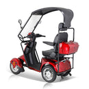 Zvg 600W 60V/20AH Four-Wheel Electric Elderly Handicap Adult Mobility Travel Scooter W/ Cover (SAK95716)