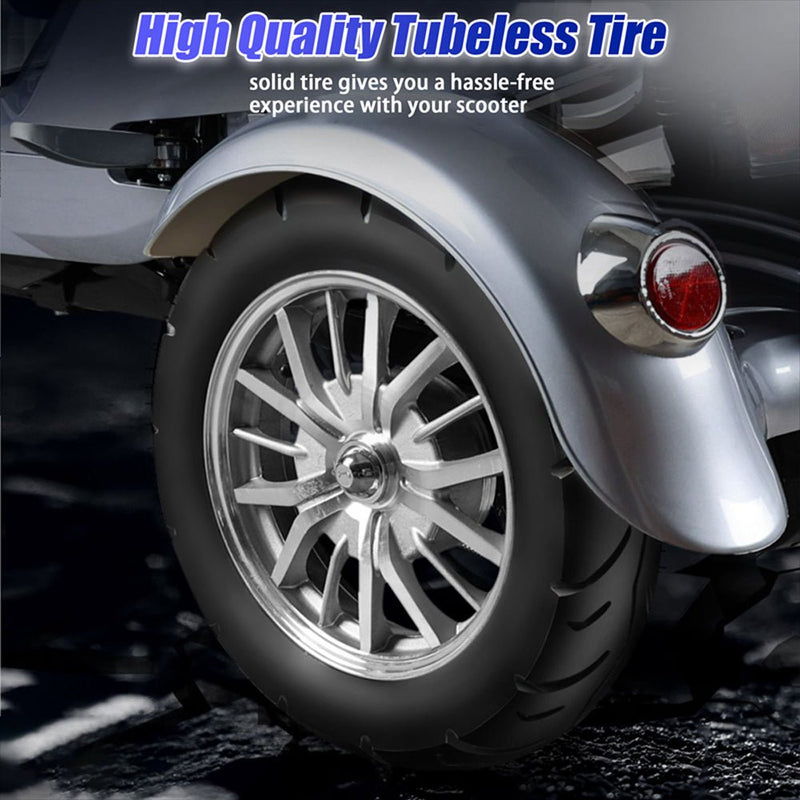 Zvg Heavy-Duty 1000W 60V/20AH Four Wheel All-Terrain Travel Mobility Scooter, 440LBS (SAK91645)