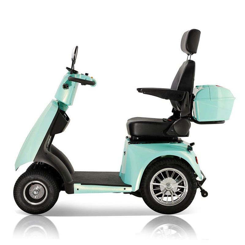 Zvg Heavy-Duty 800W 60V/20AH 4-Wheel Elderly Handicap Adult Mobility Power Travel Scooter, 500LBS (SAK95736)