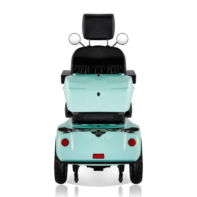 Zvg Heavy-Duty 800W 60V/20AH 4-Wheel Elderly Handicap Adult Mobility Power Travel Scooter, 500LBS (SAK95736)