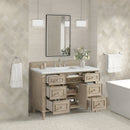 James Martin Lorelai 48" Single Bathroom Vanity, Whitewashed Oak