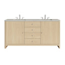 James Martin Gracyn 72" Double Bathroom Vanity, Coastal Driftwood