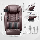 Zvz Premium Zero Gravity Full Body Massage Chair With Smart Display (SAK63107)