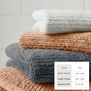 Turkish Cotton Ribbed 6-Piece Bath Towel Set - Georgiana Collection by Great Bay Home