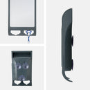 Fogless Shower Mirror with Razor Holder & Squeegee