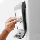 Fogless Lighted Shower Mirror with Suction Cup Mounting & Squeegee