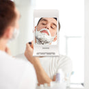 Fogless Lighted Shower Mirror with Suction Cup Mounting & Squeegee