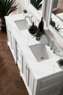James Martin De Soto 72" Double Bathroom Vanity, Bright White