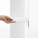 Rolling Bathroom Organizer - Steel