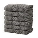 Cotton Diamond Waffle Weave Bath Towel Set - Grayson Collection by Great Bay Home