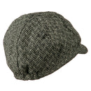 Zig Zag Tweed Newsboy Cap