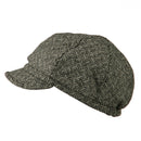 Zig Zag Tweed Newsboy Cap