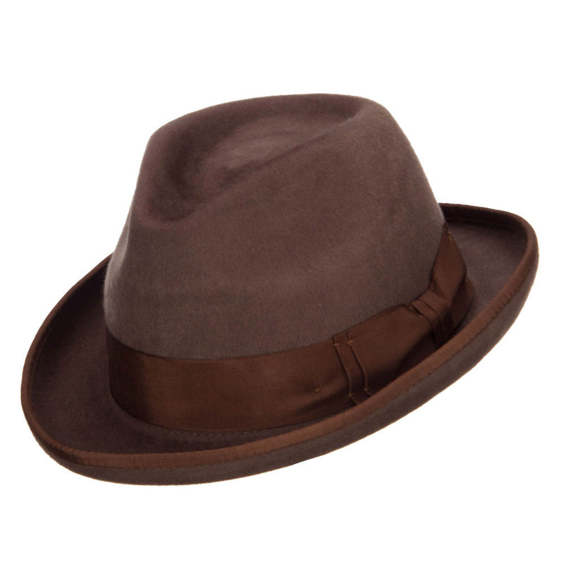 Men's Brushed Wool Felt Fedora