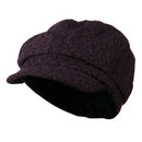 Zig Zag Tweed Newsboy Cap