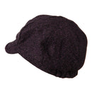 Zig Zag Tweed Newsboy Cap