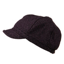 Zig Zag Tweed Newsboy Cap