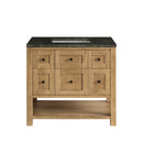 James Martin Breckenridge 36" Single Bathroom Vanity, Light Natural Oak