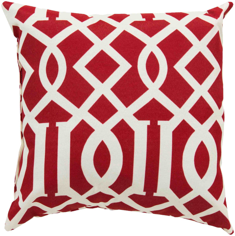 Bentveld Red Pillow Cover