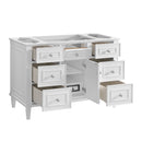 James Martin Lorelai 48" Single Bathroom Vanity, Bright White