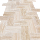 Light Beige Vein Cut Travertine Tile – Polished