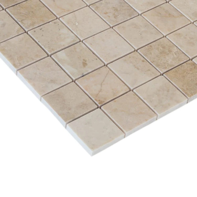 Cappuccino Beige Marble Mosaic Floor and Wall Tile