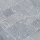 Bluestone Sandblasted Brushed French Pattern Set Marble Tile