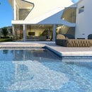 Anka Pacific Glossy Ceramic Pool Tile SKU-310815 Installed view of pool tile.