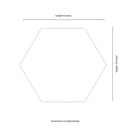 MSI Hexley Ecru Porcelain Hexagon Wall and Floor Tile