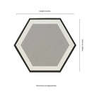 MSI Hexley Hive Porcelain Hexagon Wall and Floor Tile