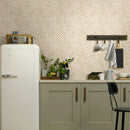 Light Beige Travertine Tumbled Mosaic Tile (10 sqft per box)