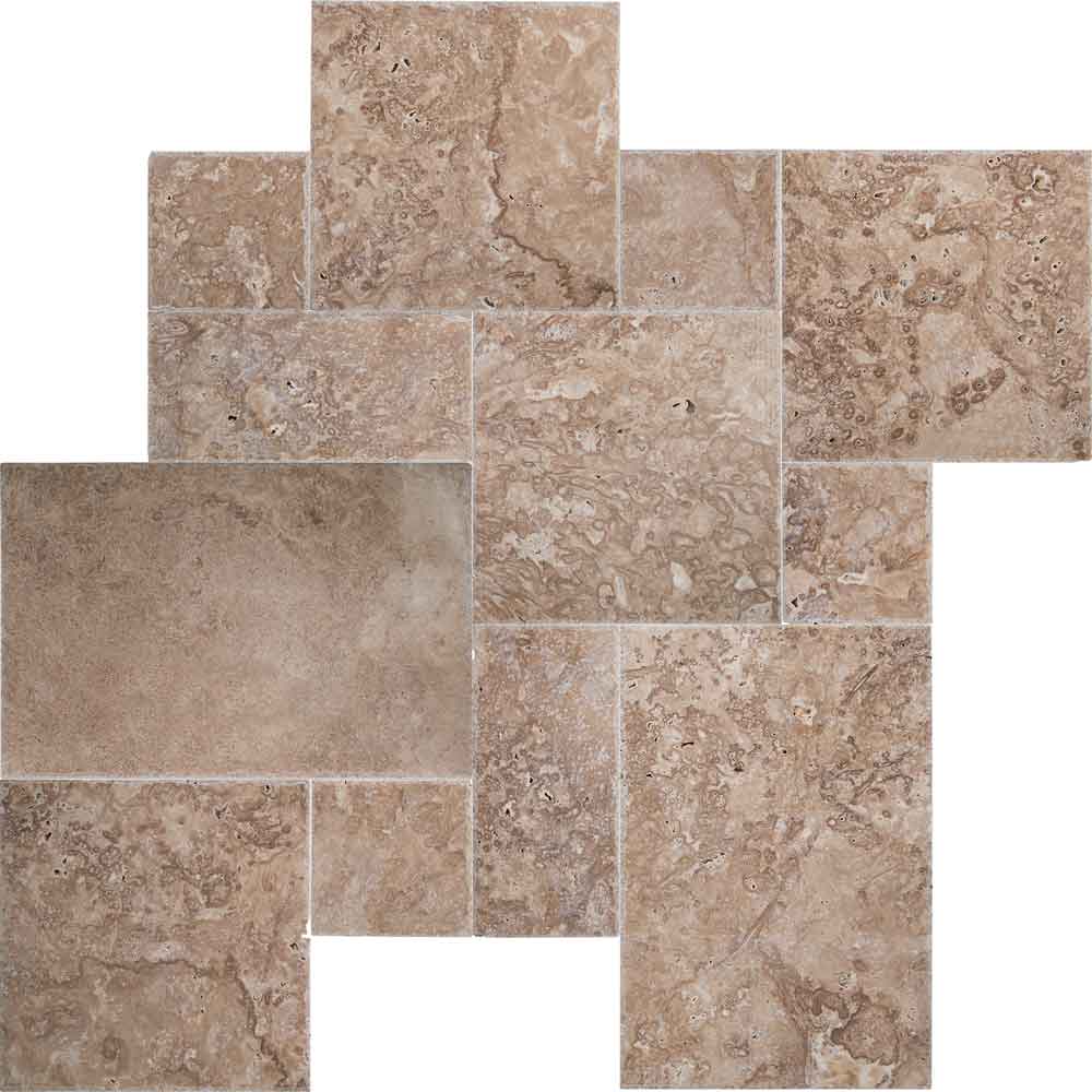 MSI Tuscany Walnut Pattern Travertine Wall and Floor Tile, photo 3 of 3