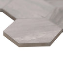 MSI Eden Bardiglio Porcelain Mosaic Hexagon Wall and Floor Tile