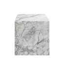 Natural Stone White/Grey Marble Side/End Table SKU-WM40x40ST