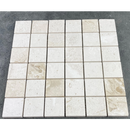 Shell Stone Limestone 2"x2" Honed on 12" x 12" Mesh Mosaic Tile SKU-HSSS2x2BMOSH 