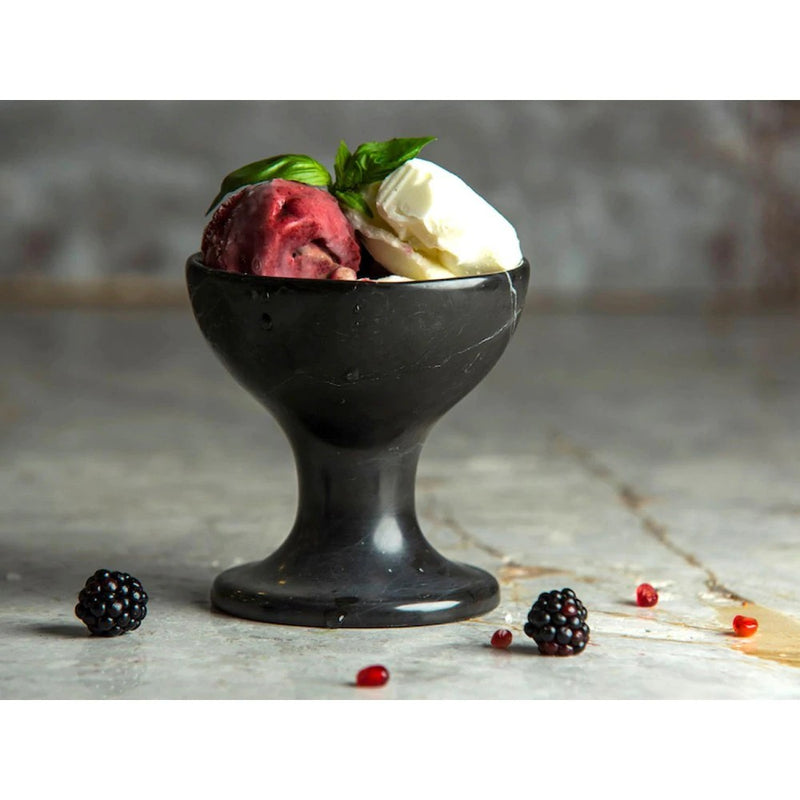 Toros Black genuine marble ice-cream bowl case product SKU-MSTBIB5x6