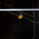 Toros Black marble Farmhouse Rectangular Sink Polished size (W)13.5" (L)21.5" (H)6" SKU-NTRVS11 drain hole measure