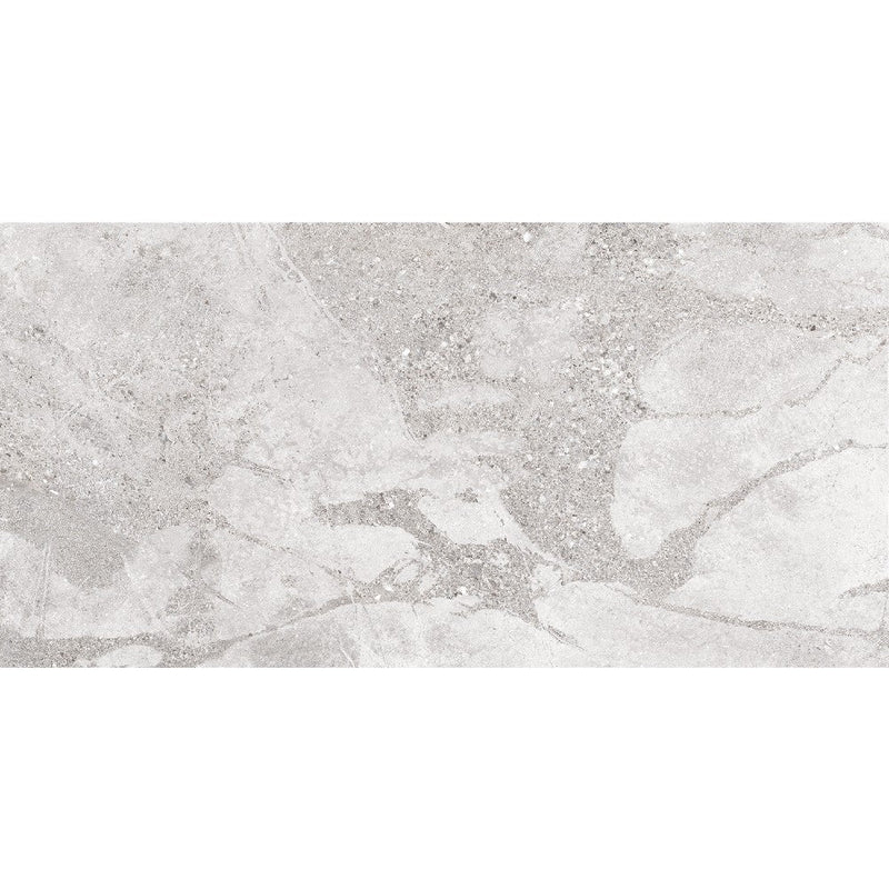 anka anfora light grey matte unrectified porcelain wall and floor tile 12"x24" (30cmx60cm) SKU-170003