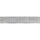 Anka botanic multi matte rectified porcelain decor tile size 6"x36" SKU-165348