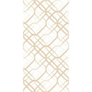 Anka classic carrara gold glossy unrectified porcelain form decor tile 12"x24" SKU-170042 top view