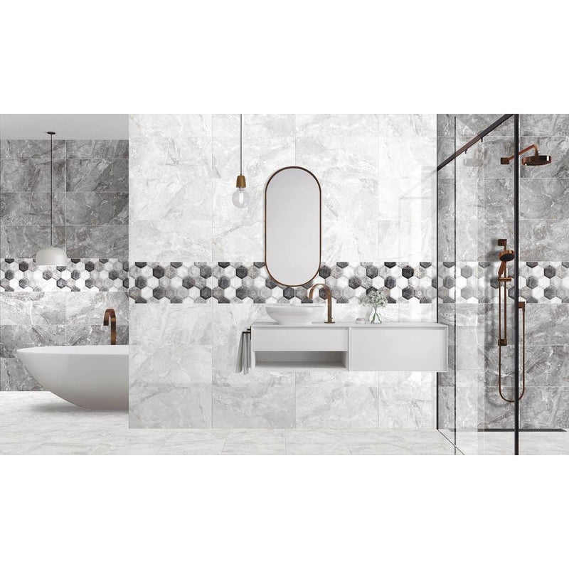 anka duru decor wall porcelain tile size 30cmx60cm SKU 165084 bathroom application